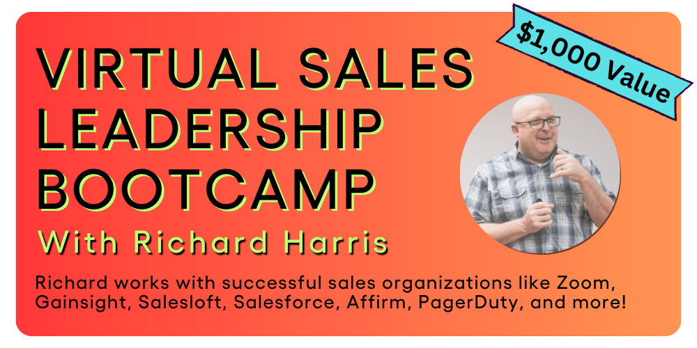 Richard Harris - Sales Leadership Bootcamp 